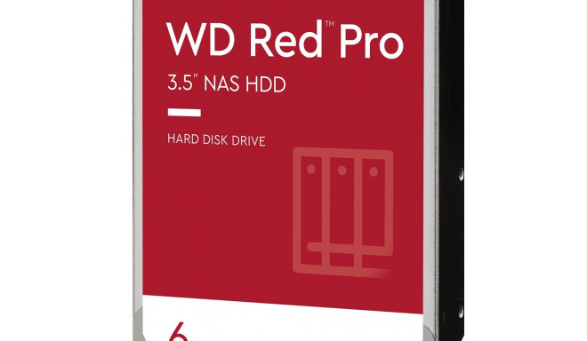 Western Digital HDD 6TB WD6003FFBX Red Pro 7200rpm 256MB