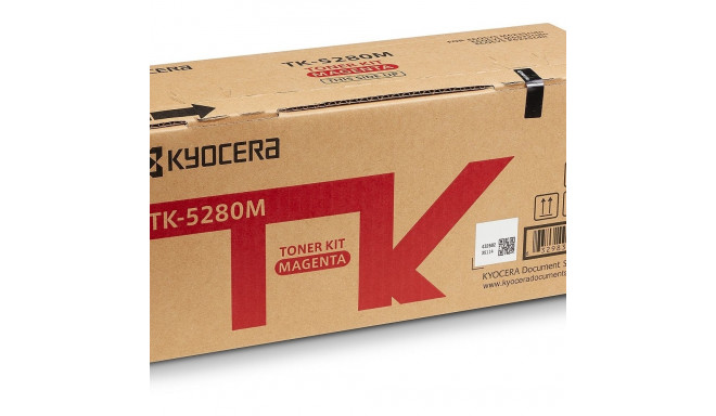 "Kyocera Toner TK-5280M Magenta bis zu 11.000 Seiten gem. ISO/IEC 19798"