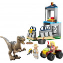LEGO Jurassic World Velociraptori põgenemine