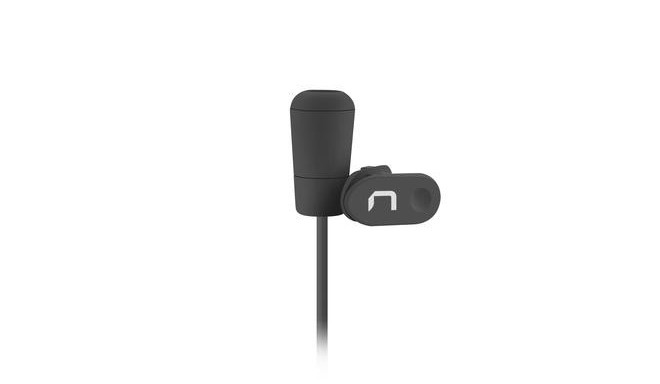 NATEC NMI-1351 microphone Black Clip-on microphone