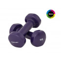 Tunturi Vinyl Dumbbells 1.0kg, Purple, Pair