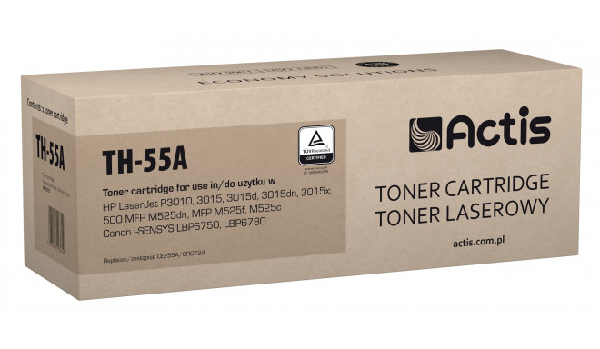 Actis TH-55A toner (replacement for HP 55A CE255A; Standard; 6000 pages; black)