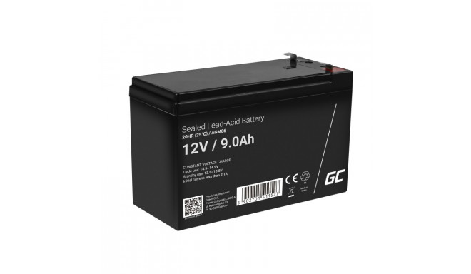 Green Cell 12V 9Ah AGM 151x65x94mm