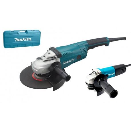 MAKITA ANGLE GRINDER KIT DK0053 (GA9020+9558HNR) CASE