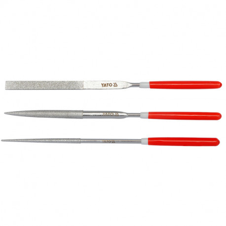 Muukviilide Komplekt - Teemant 3X140X50Mm (3Tk.) YT-6143 YATO