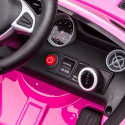 Jeździk na akumulator Mercedes BENZ SLC300 Cabrio dźwięki, światła, pilot - różowy