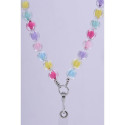 COLORFUL pendant for the phone / cord length 120cm (60cm in the loop) / on neck - multicolor COLORFUL pendant for the phone / cord length 120cm (60cm in the loop) / on neck - multicolor