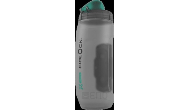 Fidlock Twist Bottle 590 antibakteriell clear black