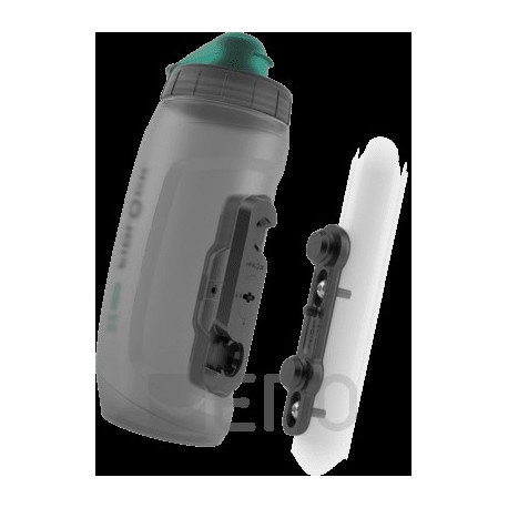 Fidlock Twist Bottle 590 antibakteriell + Bike Base clear
