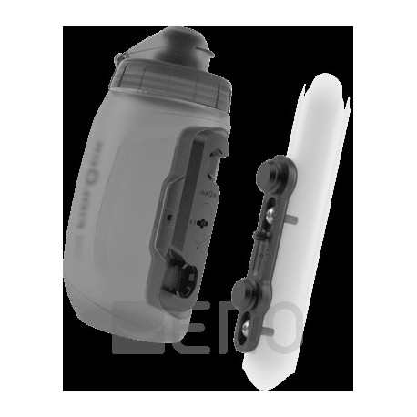 Fidlock Twist Bottle 450 + Bike Base clear black