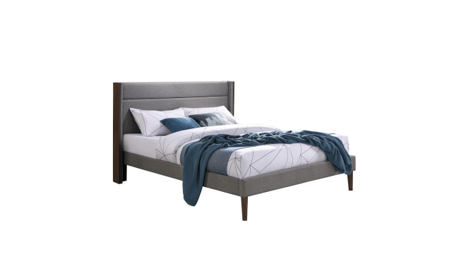 Bed TEXAS 160x200cm, grey