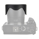 JJC LH JDC100 zonnekap (Canon LH DC100 + Canon FA DC67B filter adapter ring)