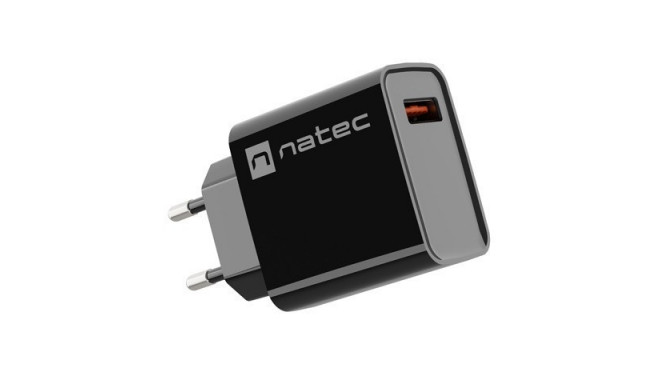 USB laadija Ribera 1x USB-A must