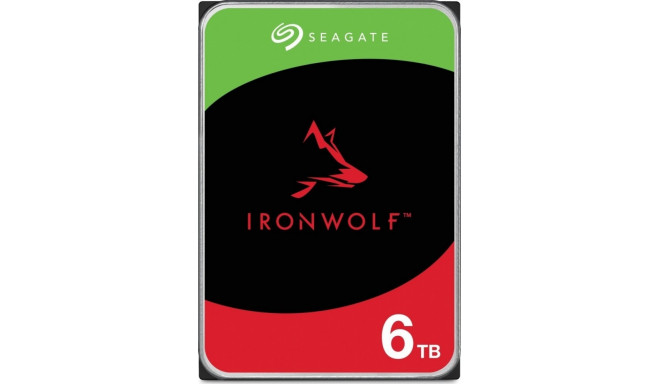 IronWolf hard drive 6TB 3,5 256MB ST6000VN006