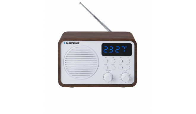 Portable radio FM PLL Bluetooth SD/USB/AUX/Clock/Alarm with battery