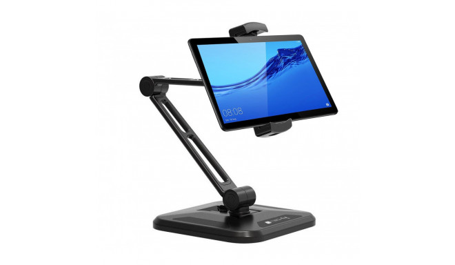 Desktop /wall arm for Tablet and iPad 4.7-12 inches adjustable black