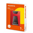 Adata SSD seade 512GB SD700 USB 3.1, must1TB DashDrive Durable HD650 2.5" USB 3.0, punane