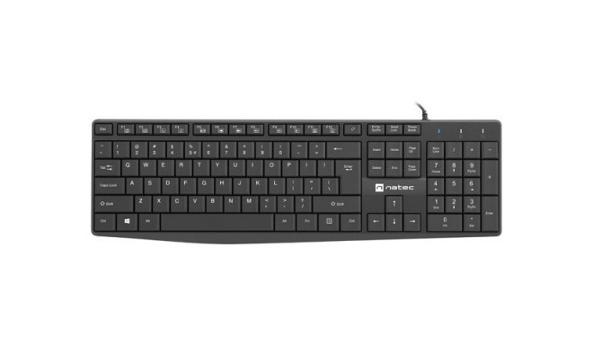 NATEC KLAVIATUUR NAUTILUS US SLIM