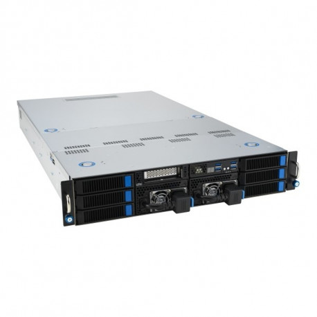 ASUS 90SF0251-M004X0 serveri barebone Intel C741 Rack (2U) Must, Teras