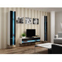 Cama TV stand VIGO NEW 30/140/40 white/black gloss Cama TV stand VIGO NEW 30/140/40 white/black gloss