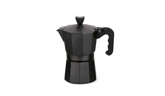 Maestro 3-tassiline kohvimasin MR-1666-3-BLACK must
