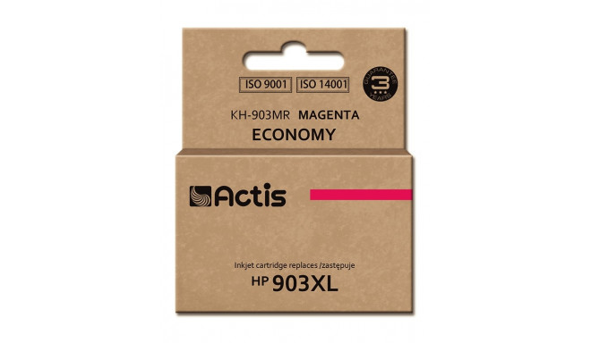 Actis KH-903MR ink (replacement for HP 903XL T6M07AE; Standard; 12 ml; magenta) - New Chip