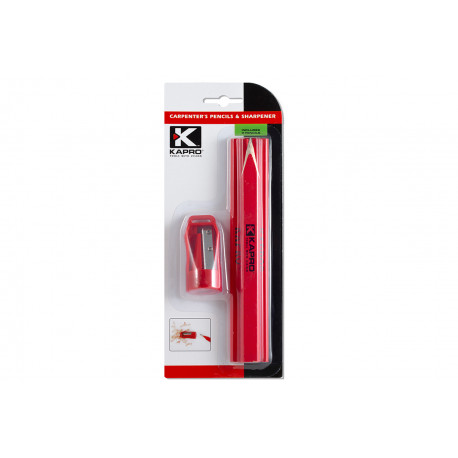 Carpenter’s Sharpener and Pencils Set