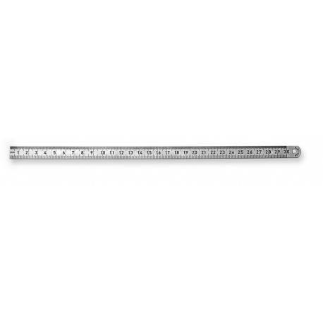 Ruler 500x18x0,5mm stainless narrow type 497