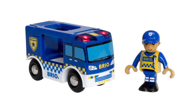 BRIO police van, 33825
