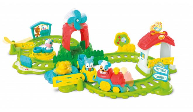 CLEMENTONI BABY interactive train set, 17385