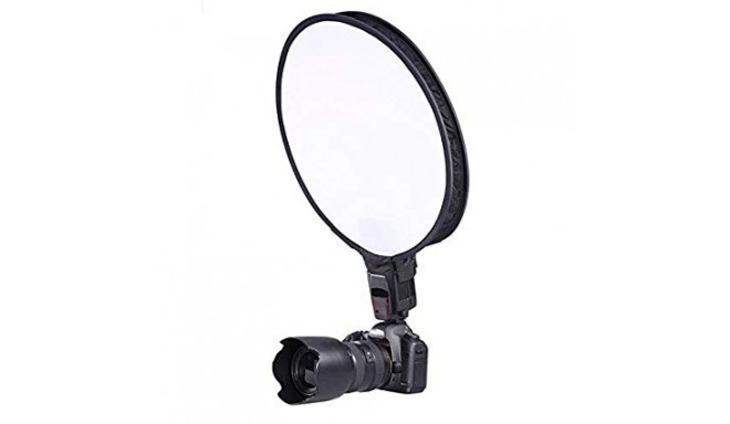 Fotocom Round Flash 40 cm softbokss kameras zibspuldzei