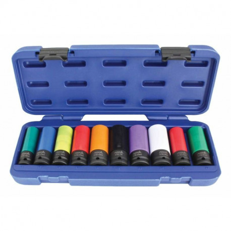 ASTA IMPACT SOCKETS FOR ALLOY RIMS 1/2" 10pcs........