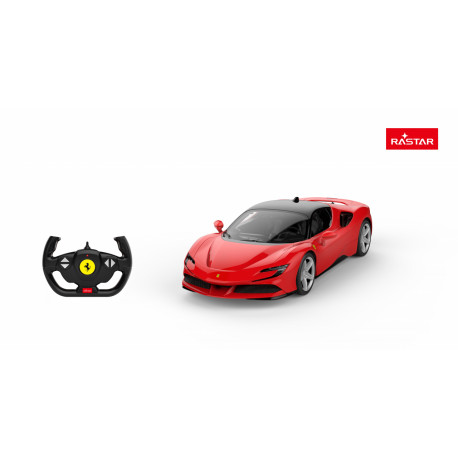 RASTAR R/C 1:14 Ferrari SF90 Stradale punane kaugjuhitav auto