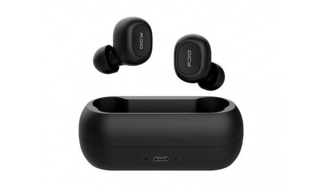 TWS QCY T1C Headphones (black)