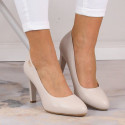 Sergio Leone W SK3AR pumps, light gray (38)