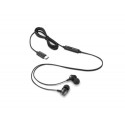 Lenovo 4XD1J77351 headphones/headset Wired In-ear Office/Call center USB Type-C Black