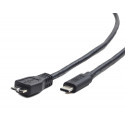 Gembird kaabel USB-C - micro-B 1m (CCP-USB3-MBMCM-1M)
