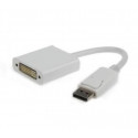 Gembird adapter DisplayPort - DVI, white (A-DPM-DVIF-002-W)