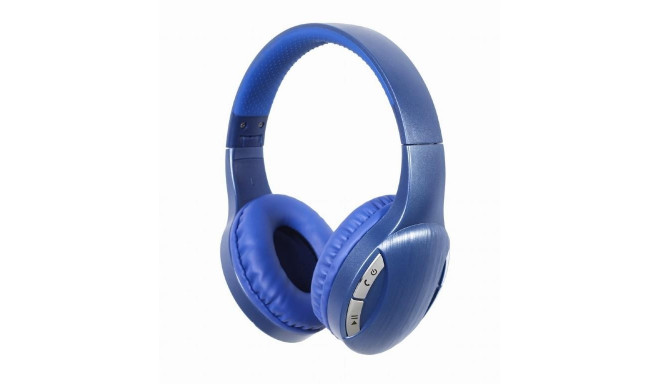 HEADSET BLUETOOTH V5.0/BLUE BTHS-01-B GEMBIRD