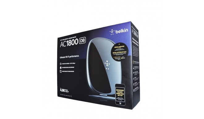 Belkin AC1800 - Wi-Fi Dual-Band AC+ Gigabit Router - 2x USB
