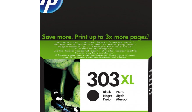 "HP Tinte 303XL T6N04AE Schwarz bis zu 600 Seiten ISO/IEC 24711"