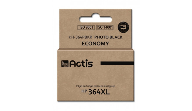 Actis KH-364PBKR tindikassett (asendus HP 364XL CB322EE; standard; 12 ml; must, foto)