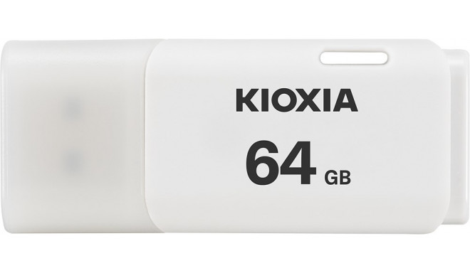Kioxia mälupulk 64GB TransMemory U202 USB 2.0, valge