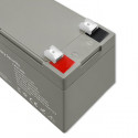 Qoltec battery AGM 12V 7Ah max 105A Security