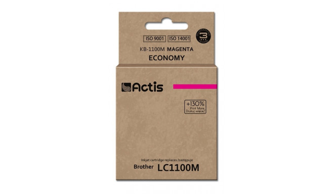 Actis KB-1100M tint (asendus Brother LC1100M/980M; standard; 19 ml; magenta)