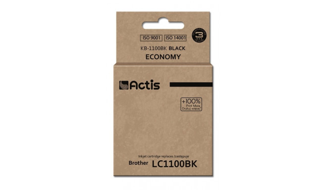 Actis KB-1100Bk Ink (replacement for Brother LC1100BK/980BK; Standard; 28 ml; black)