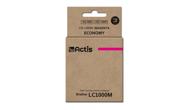 Actis KB-1000M tint (asendus Brother LC1000M/LC970M; standard; 36 ml; magenta)