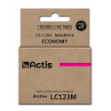 Actis tint KB-123M asendus Brother LC123M/LC121M Standard 10ml, magenta