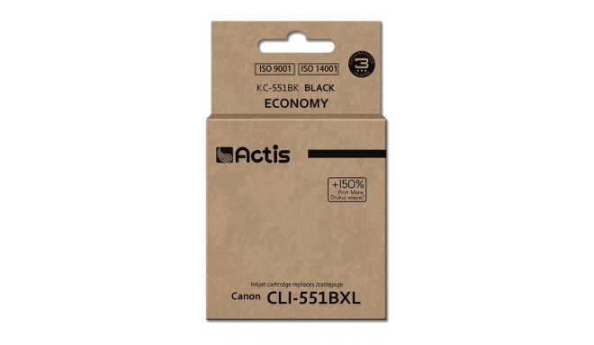 Actis KC-551Bk Ink (replacement for Canon CLI-551BK; Standard; 12 ml; black)