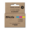 Actis KH-650CR ink (replacement for HP 650 CZ102AE; Standard; 9 ml; color)